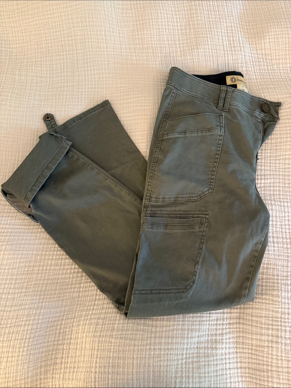 Women’s Olive Green Democracy “Ab”technology convertible Pants